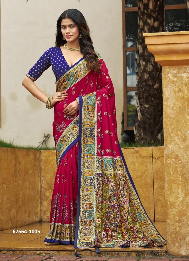 PRANVI - Catalog # 67664 (Set of 6 Sarees) PRANVI - Catalog # 67664 (Set of 6 Sarees)