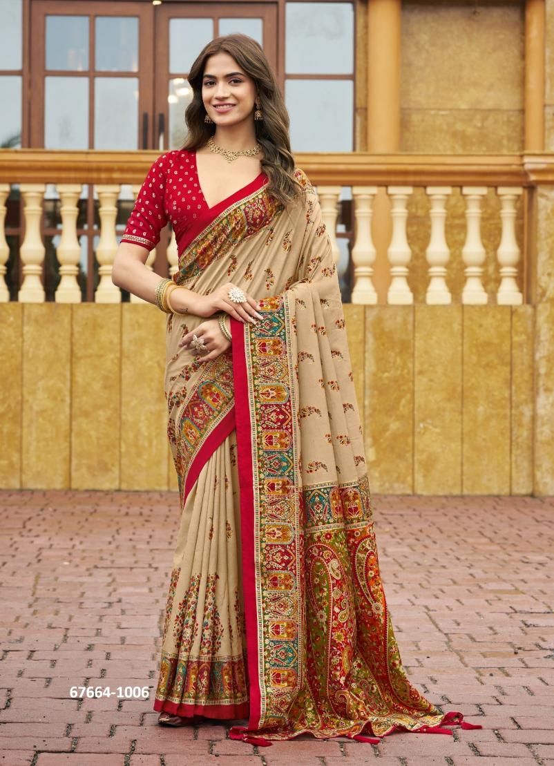 PRANVI - Catalog # 67664 (Set of 6 Sarees) PRANVI - Catalog # 67664 (Set of 6 Sarees)