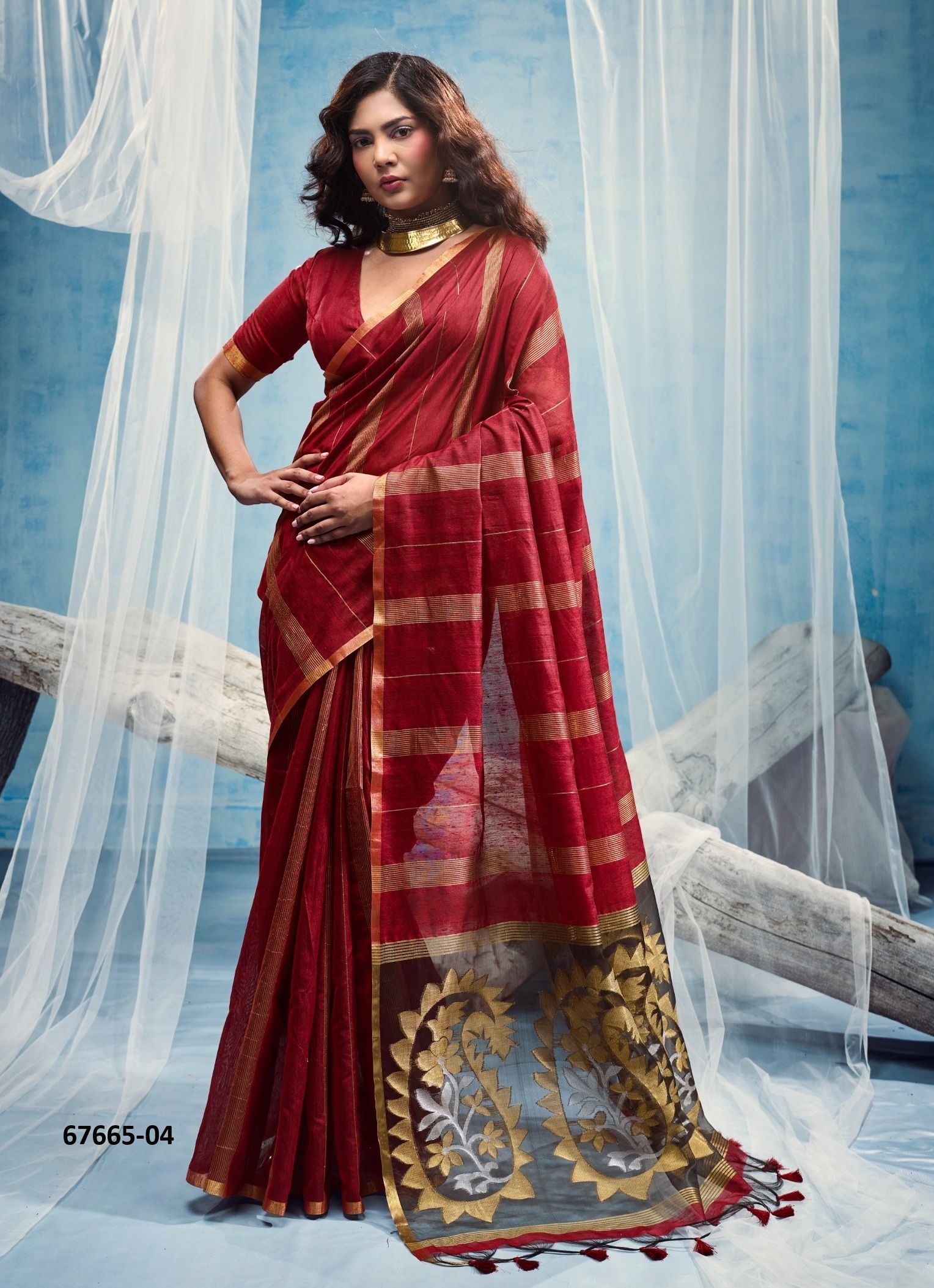ARPREET - Catalog # 67665 (Set of 4 Sarees) ARPREET - Catalog # 67665 (Set of 4 Sarees)