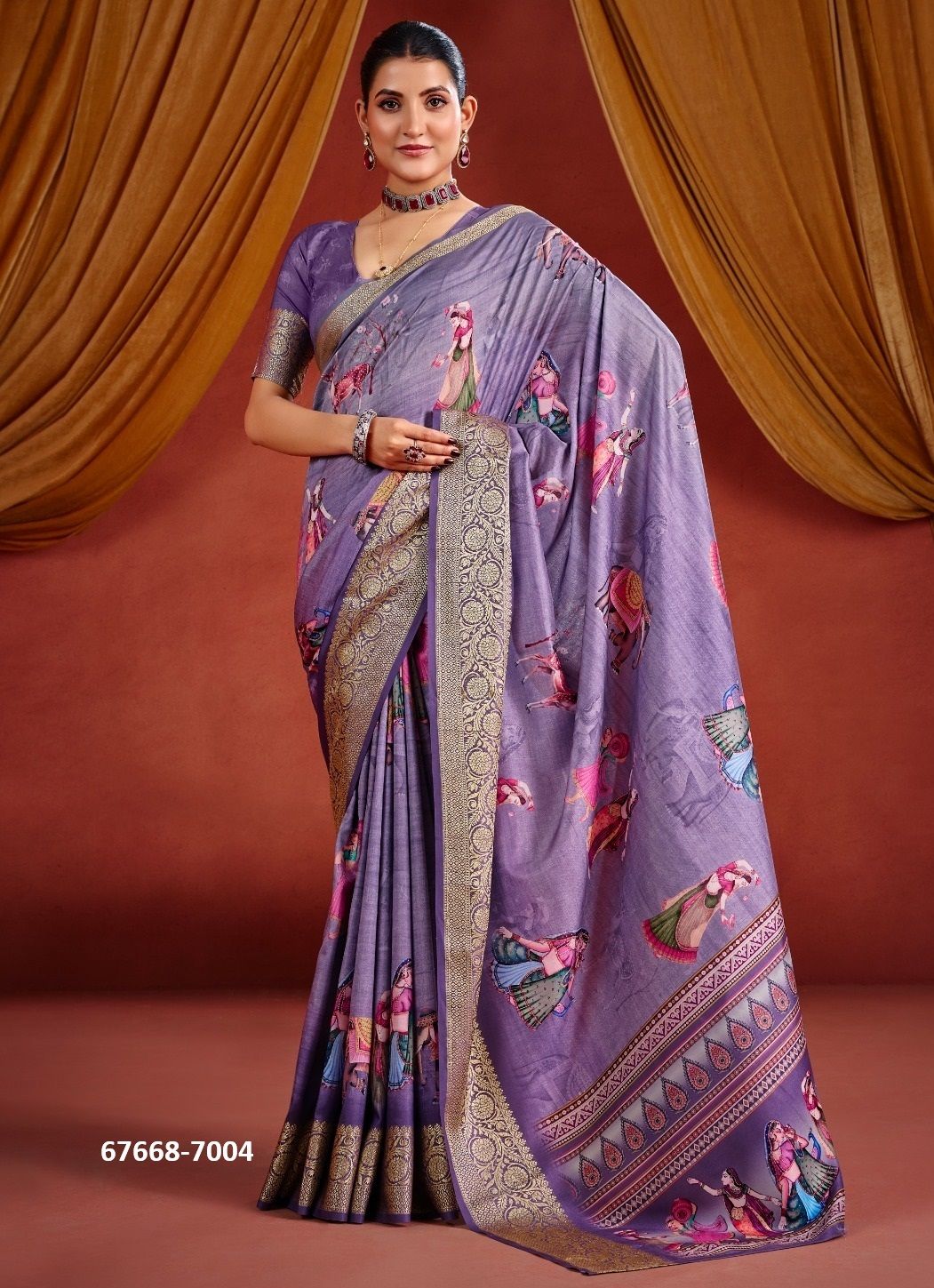 SAMAAN - Catalog # 67668 (Set of 8 Sarees) SAMAAN - Catalog # 67668 (Set of 8 Sarees)