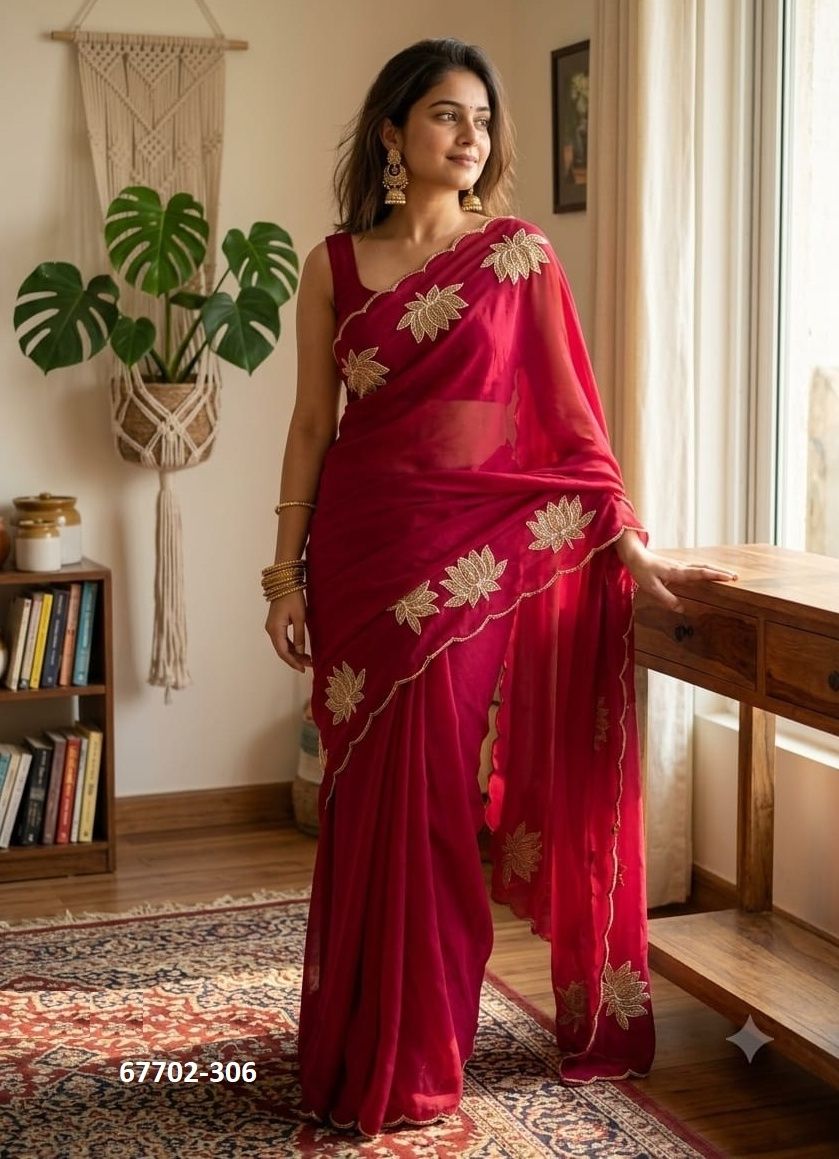 SANTOSHI - Catalog # 67702 (Set of 7 Sarees) SANTOSHI - Catalog # 67702 (Set of 7 Sarees)