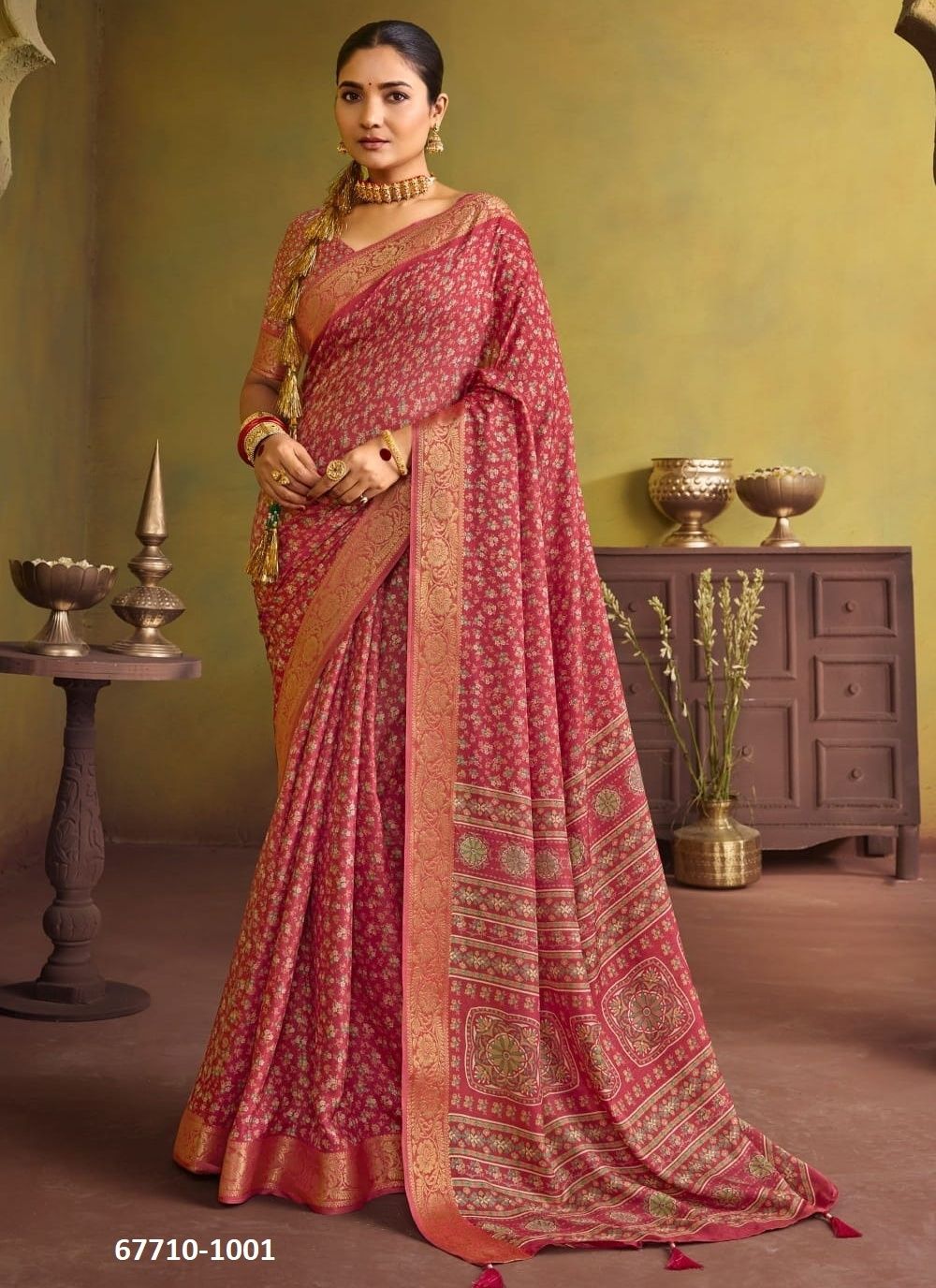 BANJARA - Catalog # 67710 (Set of 6 Sarees) BANJARA - Catalog # 67710 (Set of 6 Sarees)