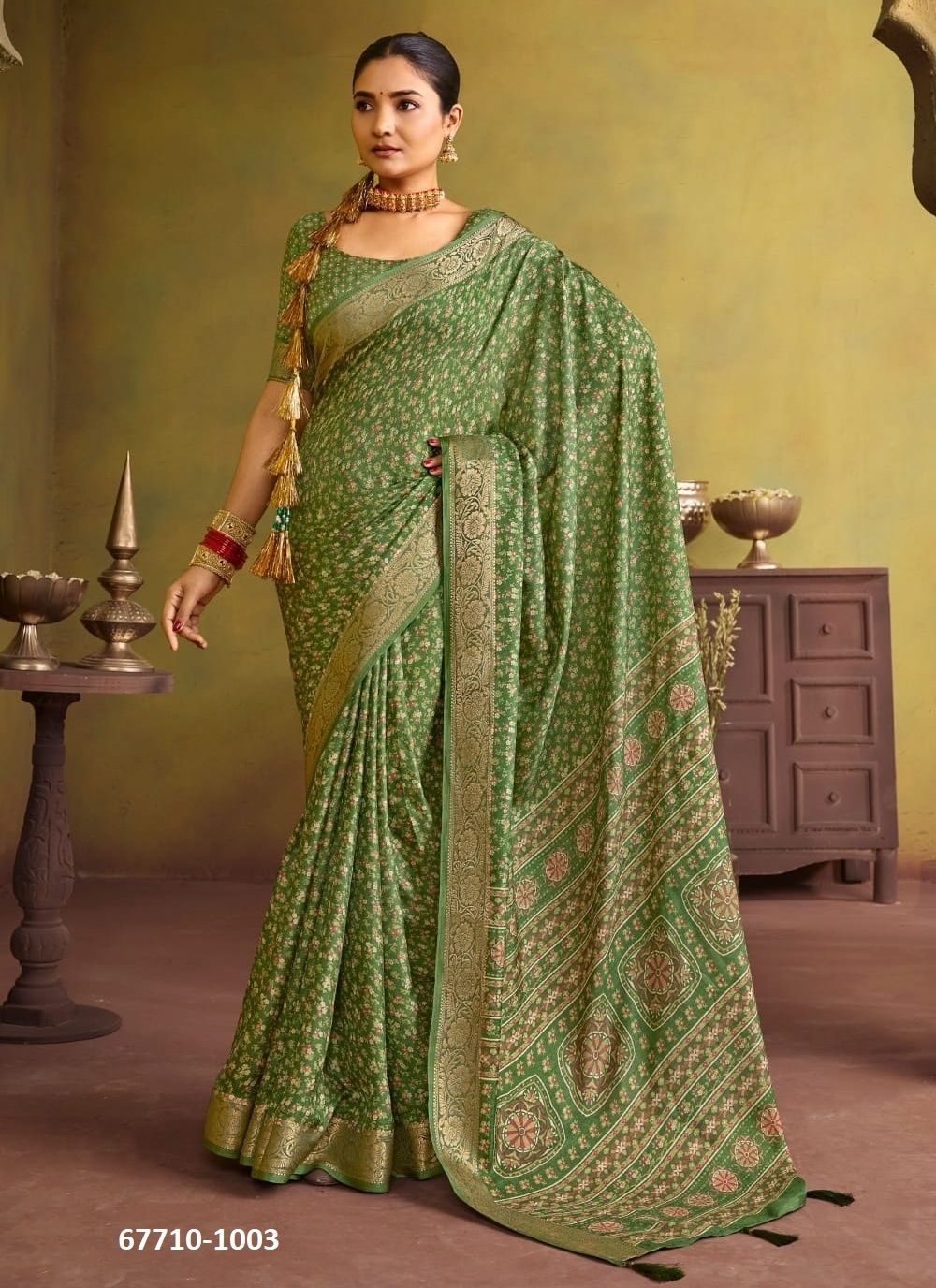 BANJARA - Catalog # 67710 (Set of 6 Sarees) BANJARA - Catalog # 67710 (Set of 6 Sarees)