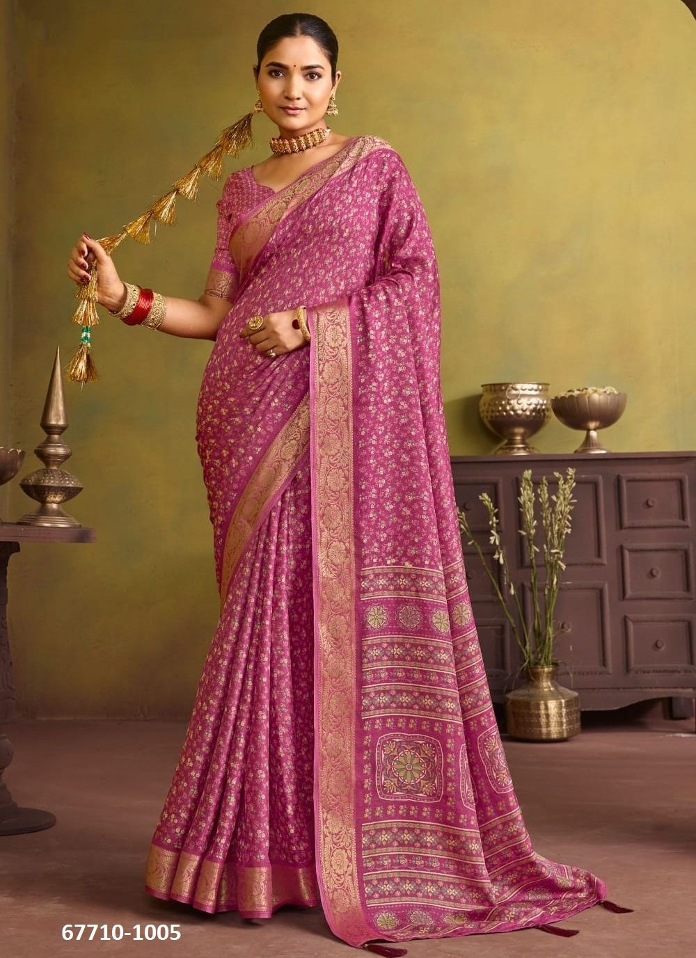 BANJARA - Catalog # 67710 (Set of 6 Sarees) BANJARA - Catalog # 67710 (Set of 6 Sarees)