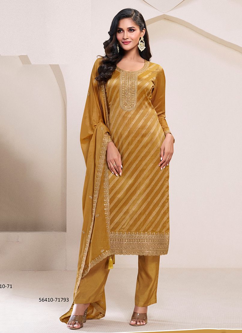 SILKY 6 - CATALOG # 56410 (SET OF 4 SEMI-STITCHED SUITS)