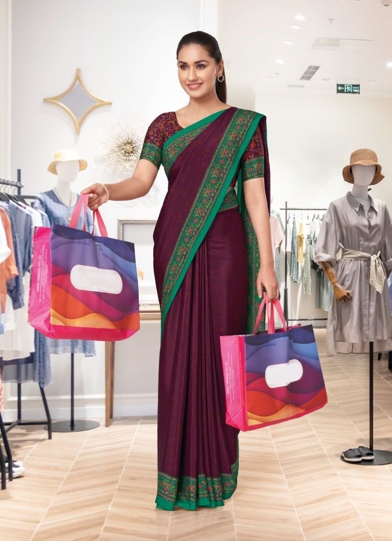 SMART SILK 5 - CATALOG # 51004 (SET OF 9 SAREES)