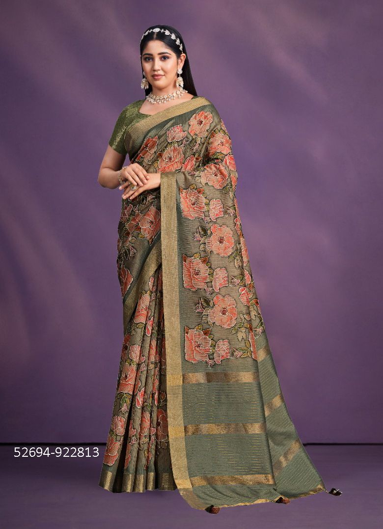 ASHWINI - CATALOG # 52694 (SET OF 15 SAREES)