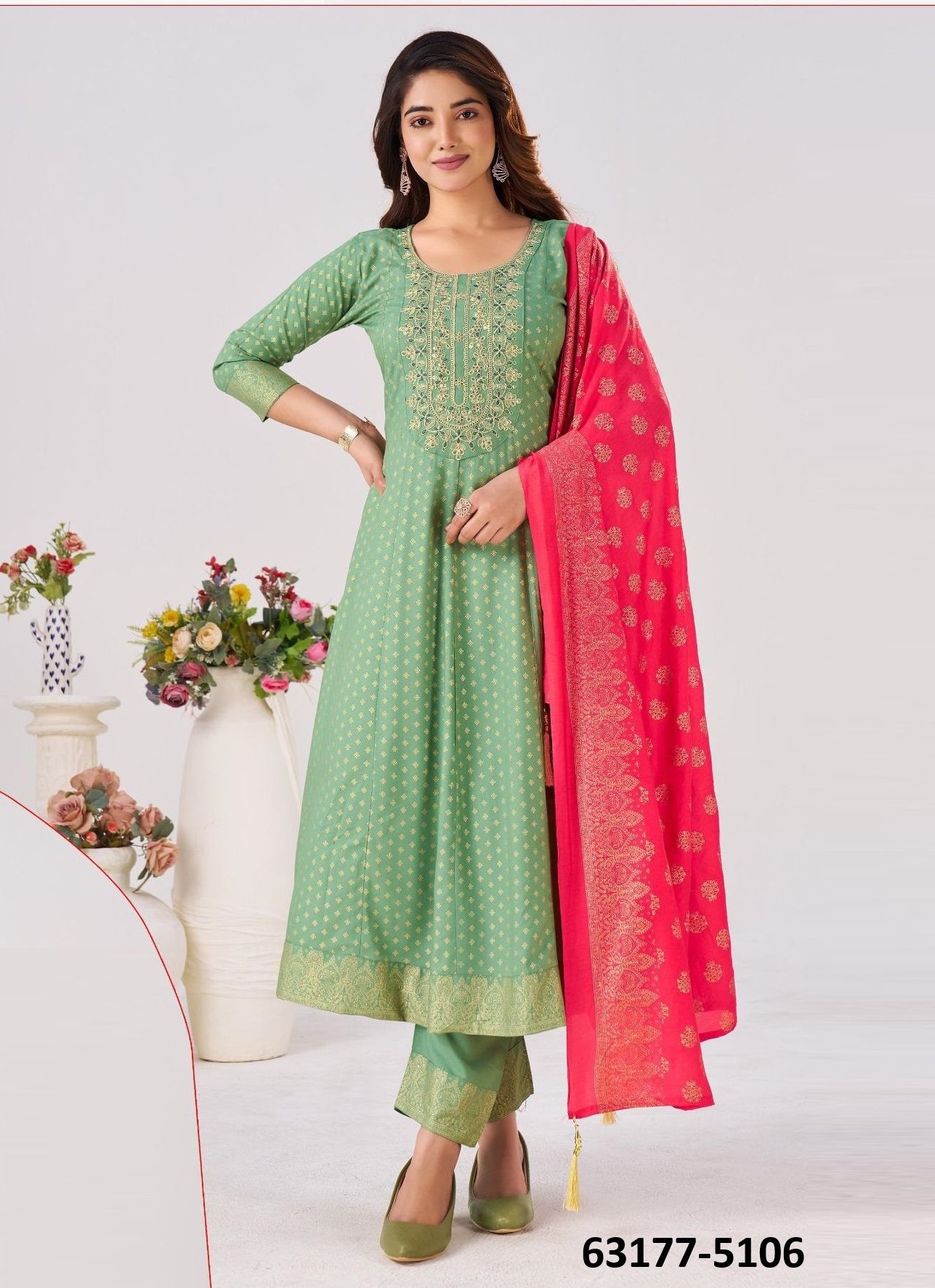 NOOR JAHAN - Catalog # 63177 (Set of 6 Readymade Salwar Suits) by Blue Hills NOOR JAHAN - Catalog # 63177 (Set of 6 Readymade Salwar Suits) by Blue Hills