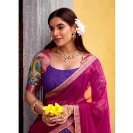 NITRIYA - Catalog # 64254 (Set of 4 Semi-Stitched Lehengas) for Women