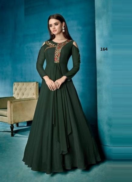 NAVYA 7 - CATALOG # 42412 (SET OF 4 READYMADE GOWNS)