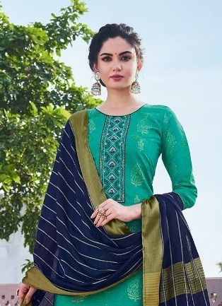 BANDHEJ BY PATIALA - CATALOG # 45923 (SET OF 8 READYMADE SUITS)