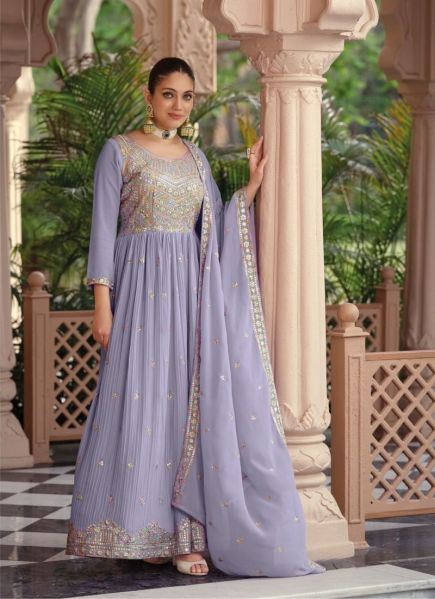 APSHARA - CATALOG # 48335 (SET OF 4 READYMADE GOWNS)