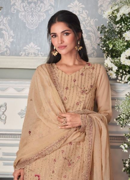 ANTRA - CATALOG # 48698 (SET OF 6 SEMI-STITCHED SUITS)