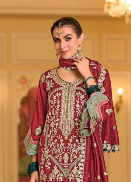 ANOKHI 1639 COLORS - CATALOG # 50269 (SET OF 3 READYMADE SUITS)